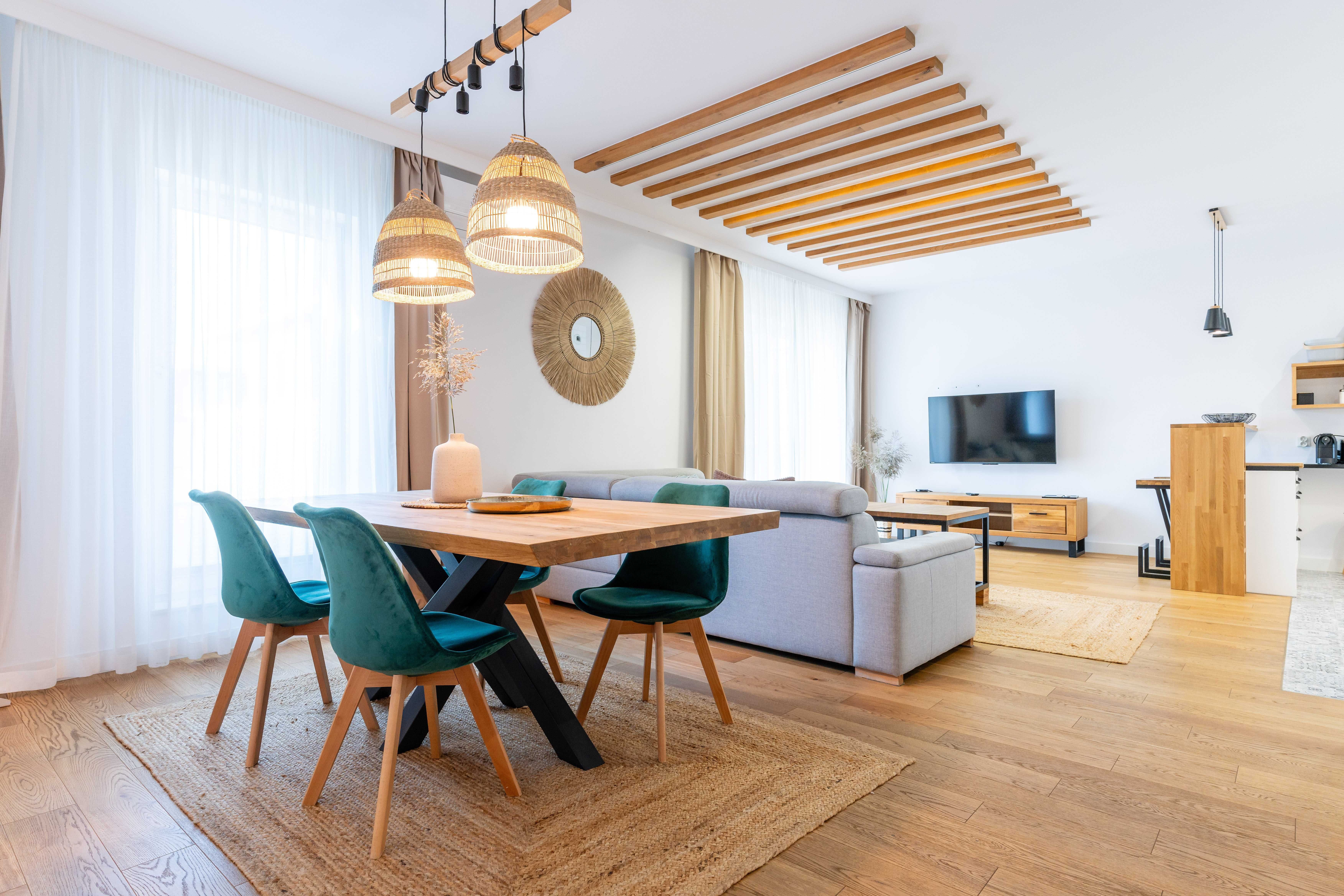 MARINA DELUXE - 80m2, balkon, garaż, widok na jezioro, Mazury, Netflix