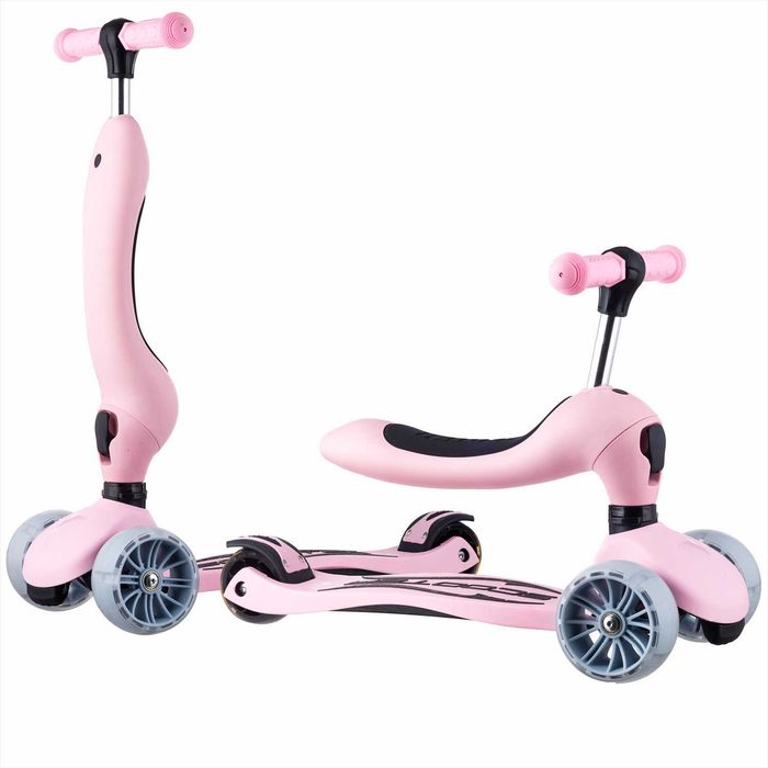 NOWA Hulajnoga 2w1 SCOUT and Ride jeździk Scoot AN' DRIVE trójkołowa