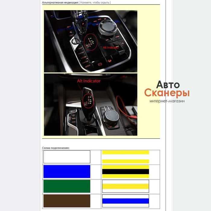 Автономный иммобилайзер GCAN (ввод ПИН кода) BMW F/G