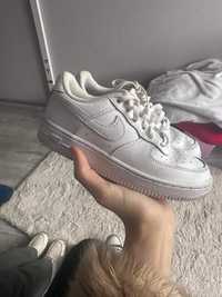 Air force1 biale skora dziecece