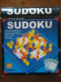 Jogo do SUDOKU com 4 níveis de dificuldade com caixa de plástico