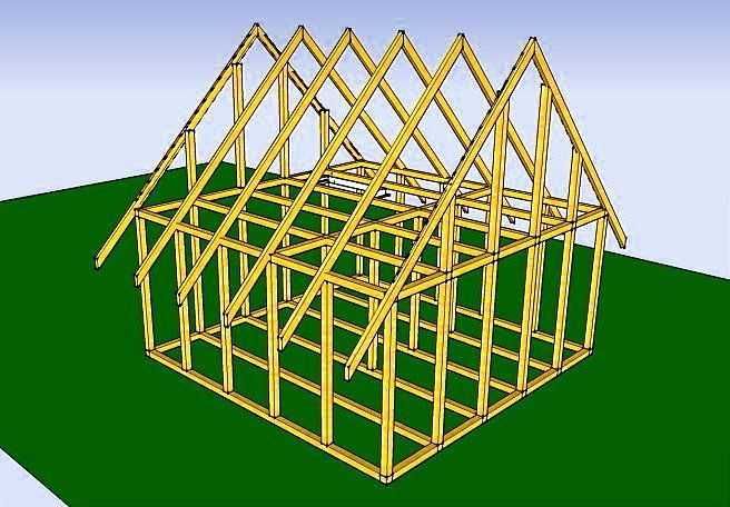 Domek drewniany letniskowy całoroczny 4m/8m 20mm