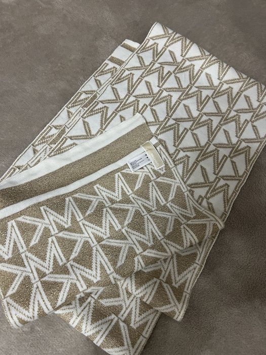 Шарф  michael kors (оригінал), теплий монограмний