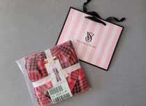 VICTORIA'S SECRET oryginalna z USA pizama flanelowa czerwona krata S
