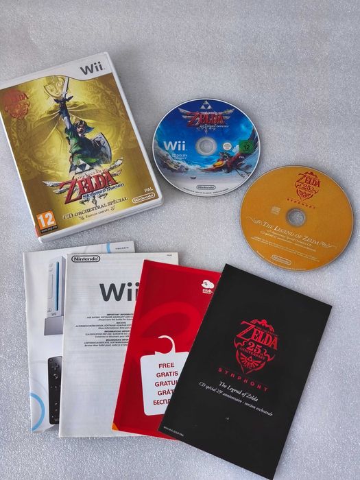 Jogos Nintendo Wii New Super Mario Bros Legend Of Zelda Sports Resort