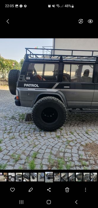 Grande tejadilho nissan patrol gr y60 longo