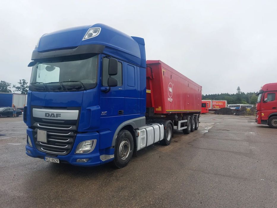 DAF XF 460 FT  Daf XF 106 460 Hydraulika naczepa wywrotka