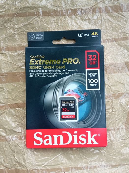 Karta Pamięci SanDisk SDHC 32GB Extreme Pro 100MB/s