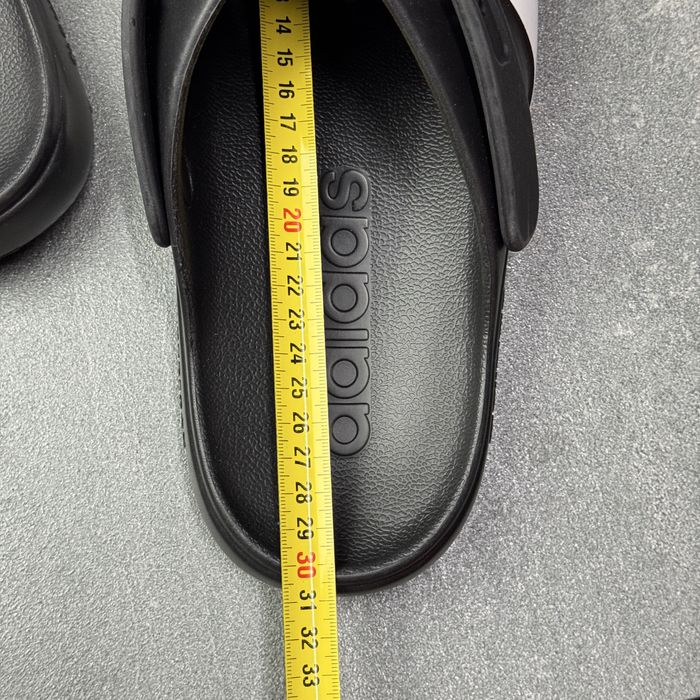 47р.30 см ОРИГІНАЛ 100% Тапочки шльопанці чорні адідас Adidas