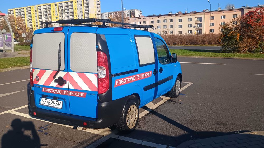 Fiat Doblo SUPER ZABUDOWA ! i bagażnik dachowy