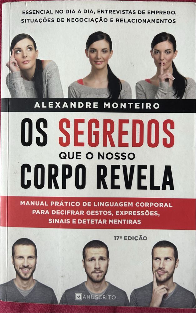 Livro Os Segredos que o Nosso Corpo Revela de Alexandre Monteiro
