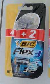 Giletes descartáveis BIC flex 3