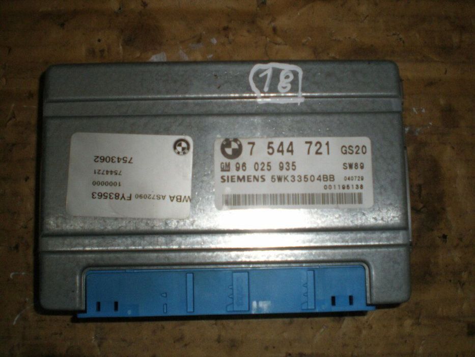 Modulo 7544721 BMW E46 330D CONTROLE TRANSMISSAO