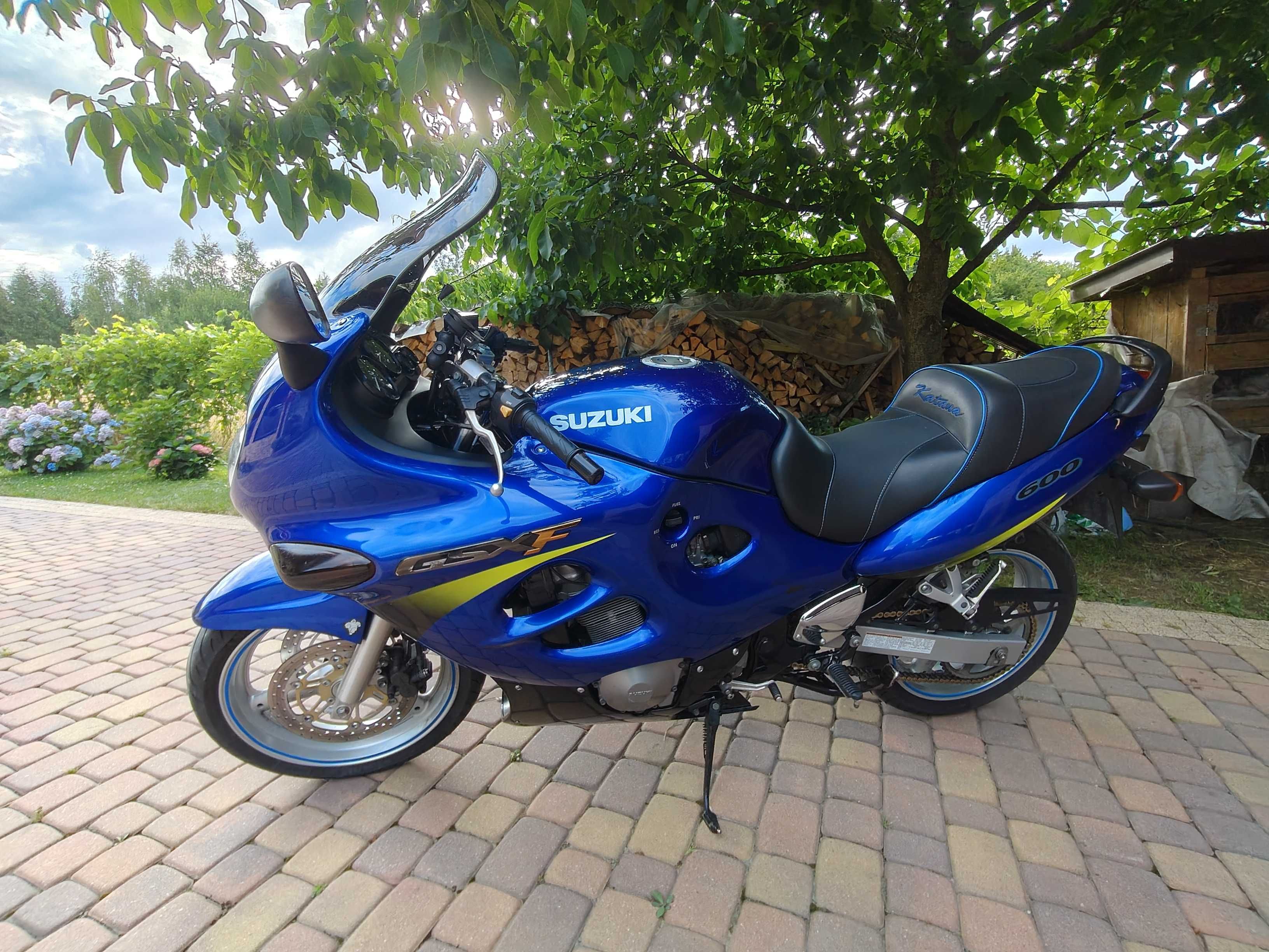 Suzuki GSXF 600 kat. A2 (odblokowany)