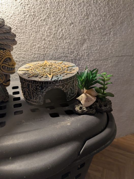 Aquário 16 litros + decoração