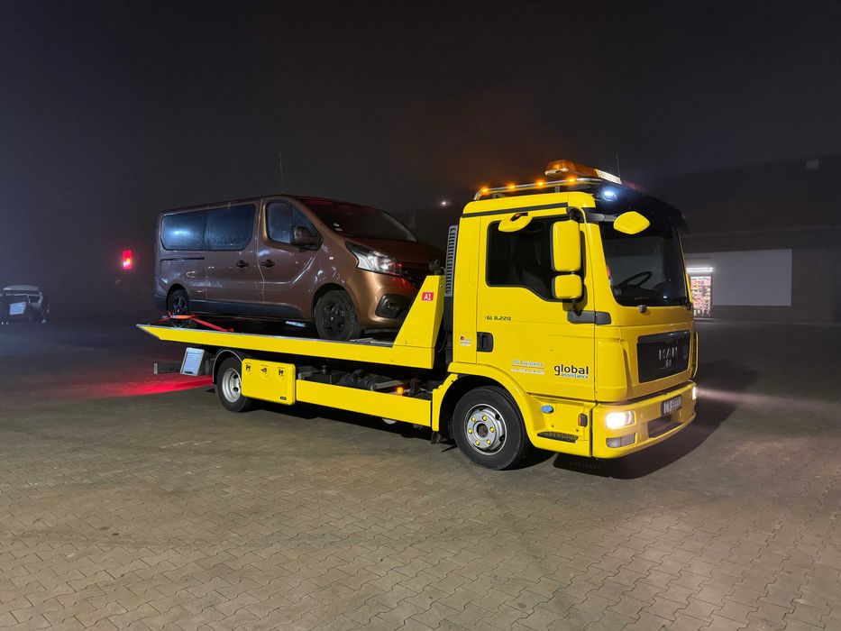 Pomoc Drogowa Transport Laweta do 6 TON Holowanie Chełmża Toruń