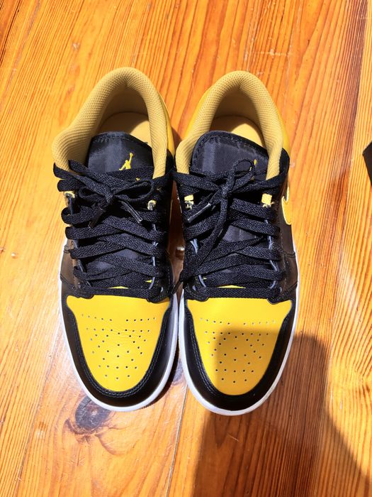Nike Air Jordan 1 Low rozmiar 40 czarno-żółte oryginalne