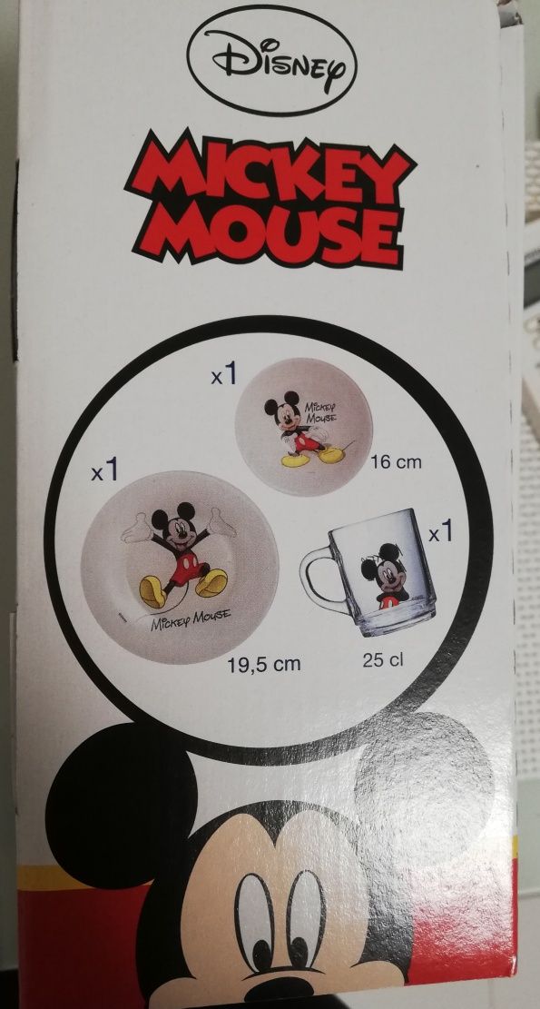 Дитячий детский набір набор посуду посуды Luminarc Disney Mickey Color
