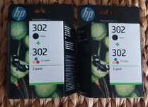 Tusze HP 302 dwupak,2 opakowania