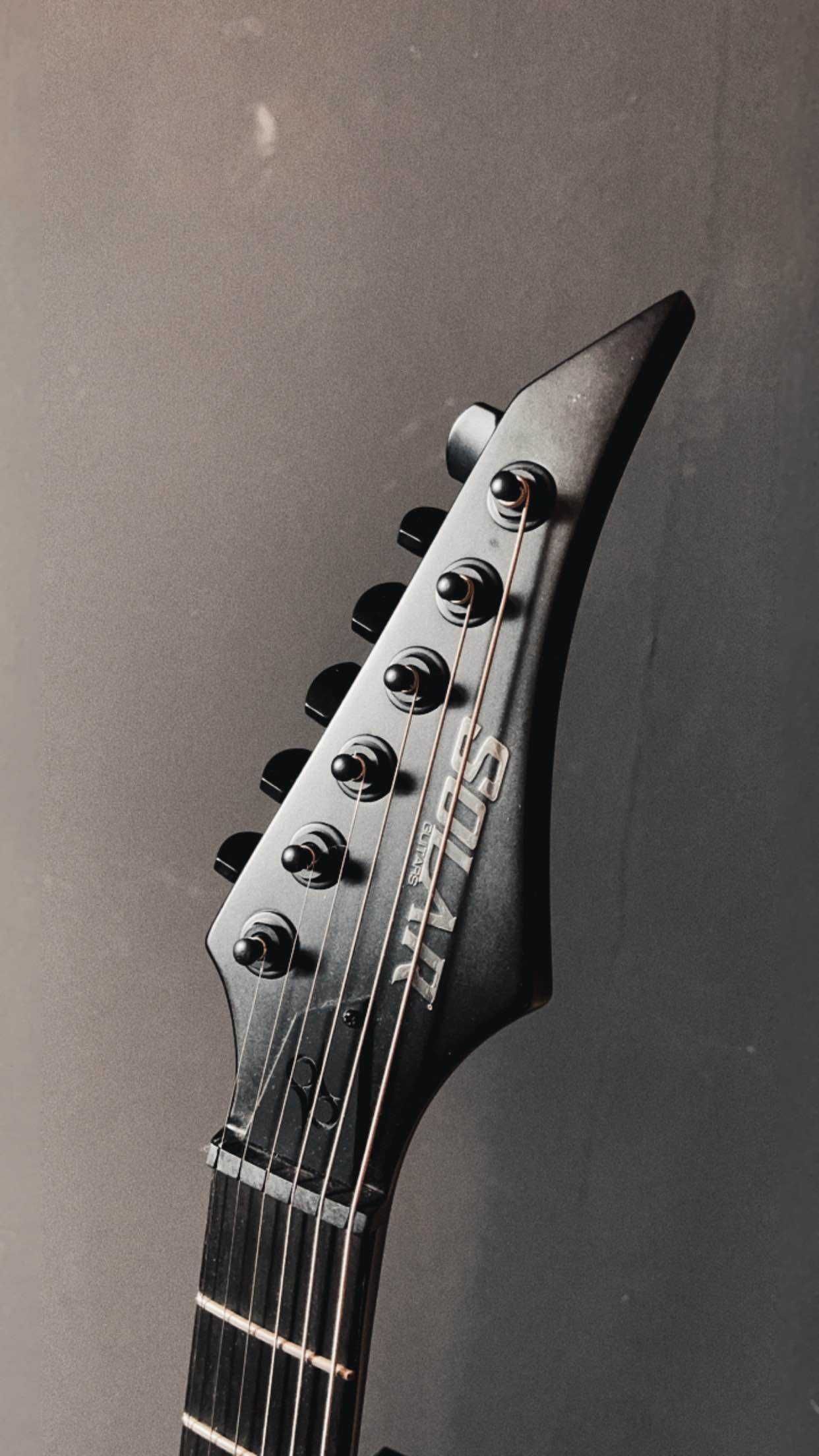 Gitara elektryczna Solar Guitars A2.6C leworęczna z pokrowcem jak nowa