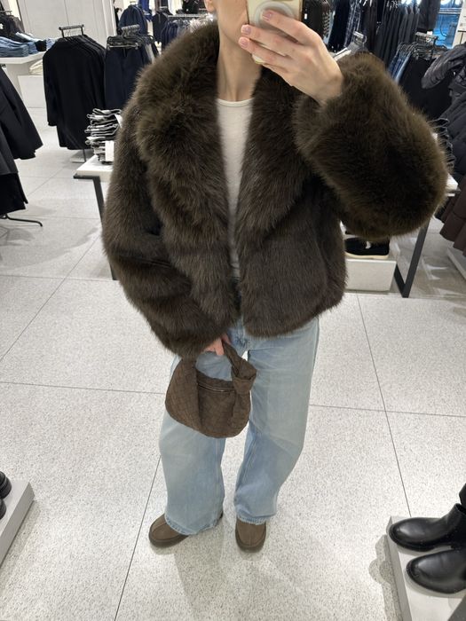 Блакитні джинси Zara extra wide leg baggy