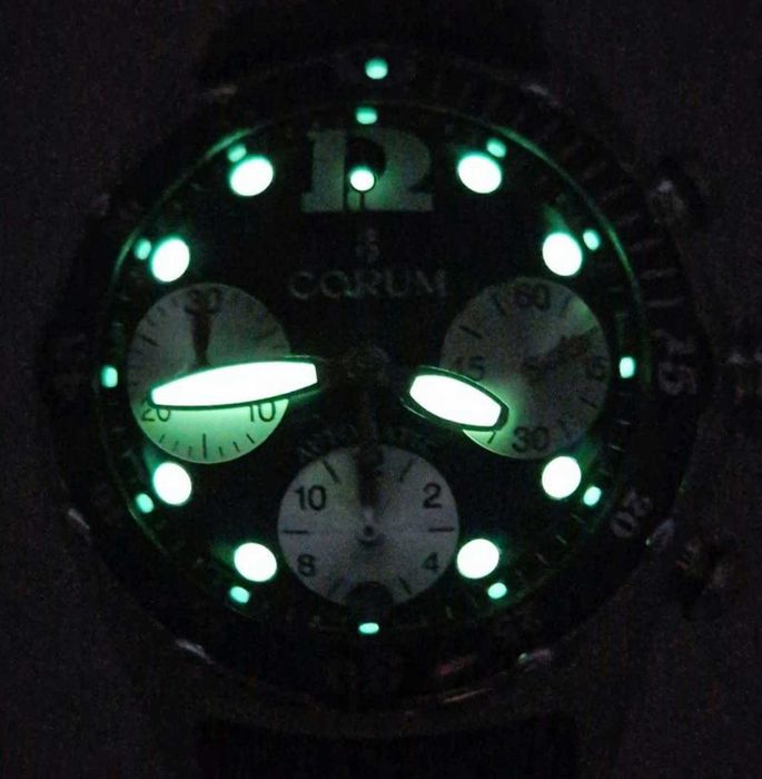 Чоловічий годинник Corum Bubble Automatic Chronograph 45mm 200m