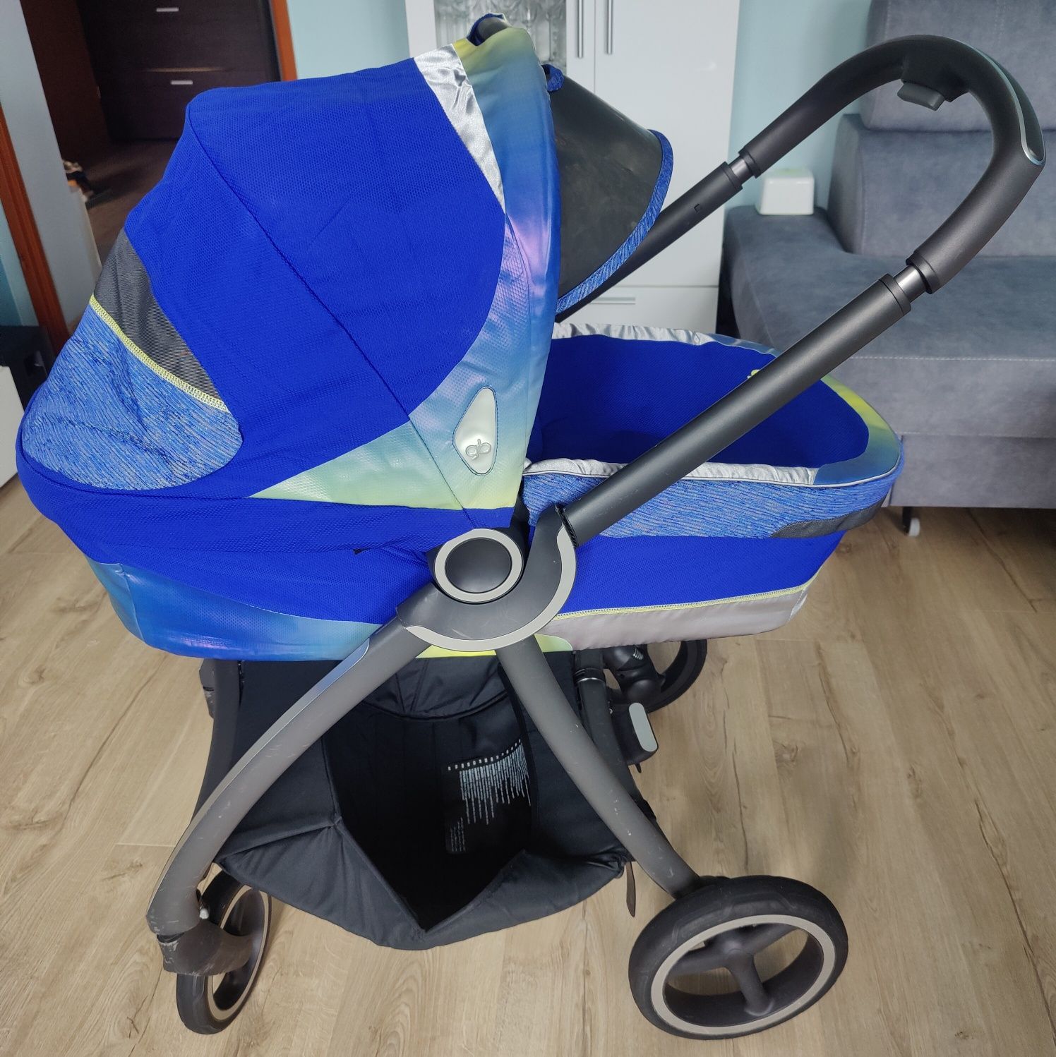 Wózek spacerowy gondola Cybex GB Maris 2 sport blue  i inne