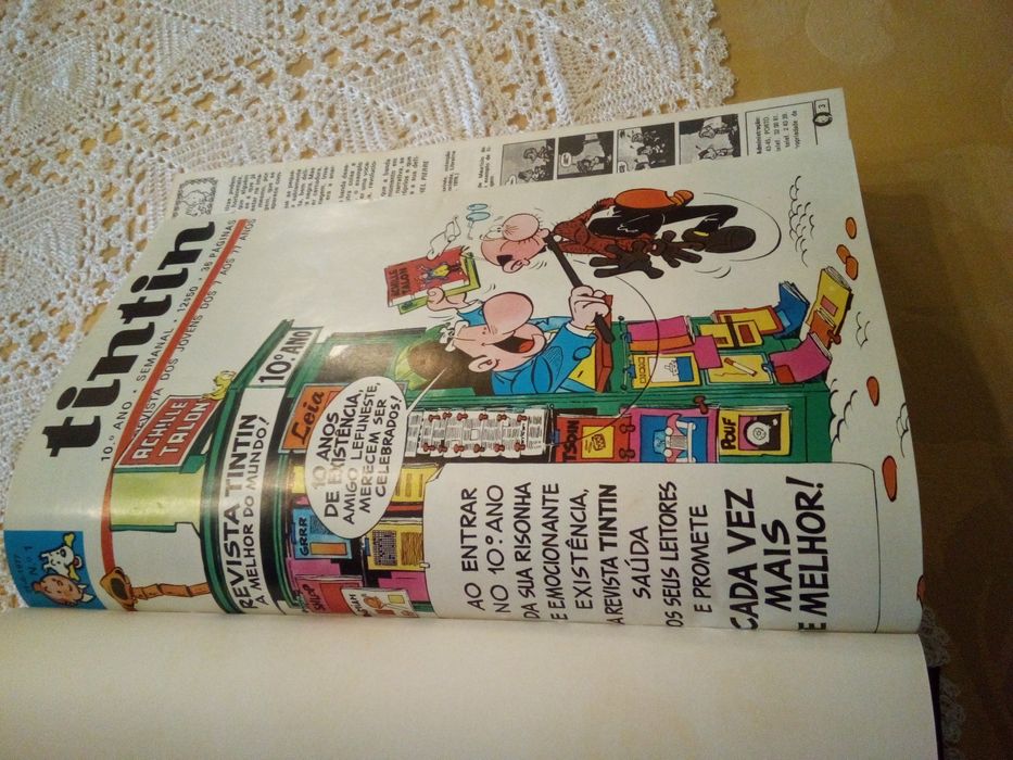 Tintim encadernado