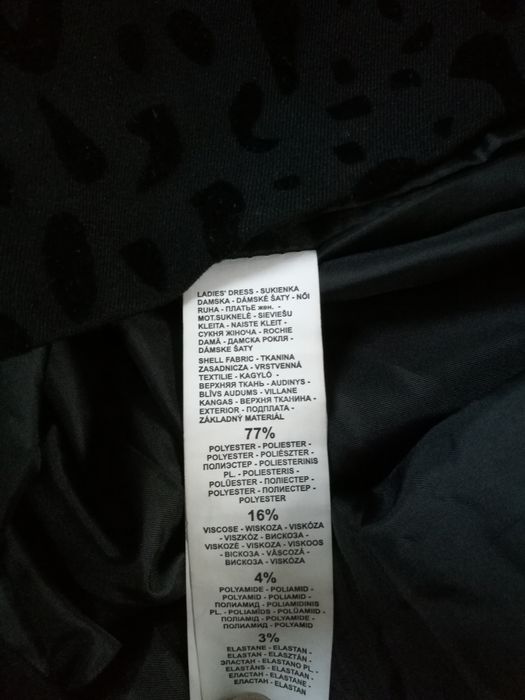 NOWA elegancka sukienka, mała czarna RESERVED 38