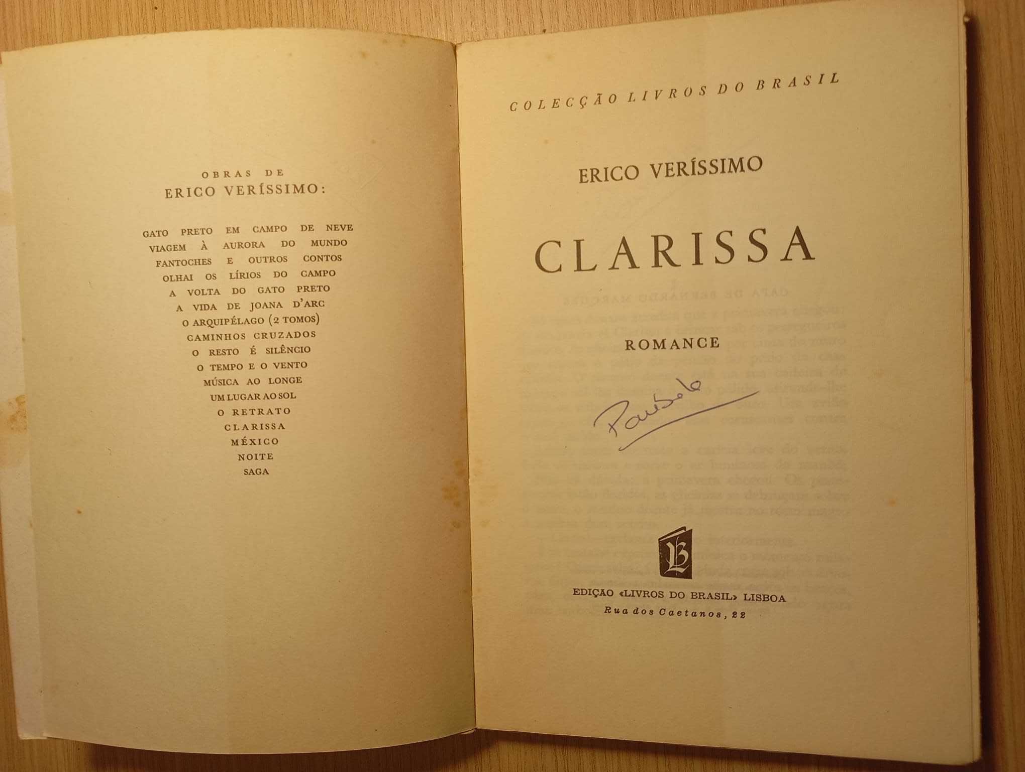 Clarissa, Érico Veríssimo - 10º Edição