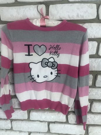Sweterek Hello Kitty r. 116/122