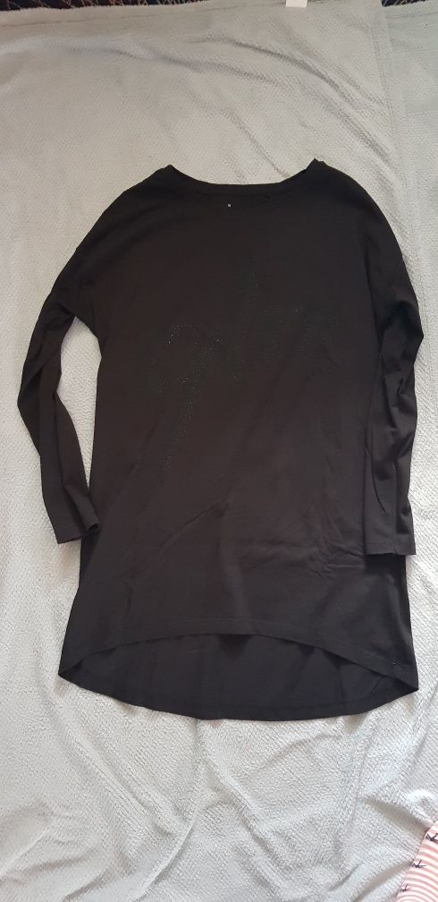 Czarna bluzka tunika Carry r. XL