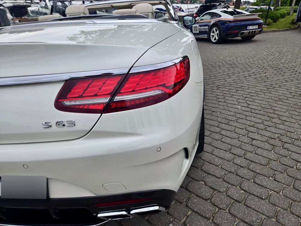Mercedes-Benz Klasa S Mercedes S63 AMG Cabrio W222