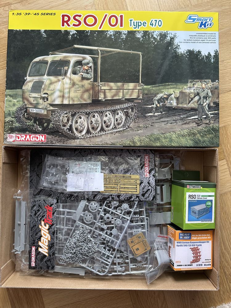 Dragon 6691 1:35 RSO/01 Type 470 + Dodatki