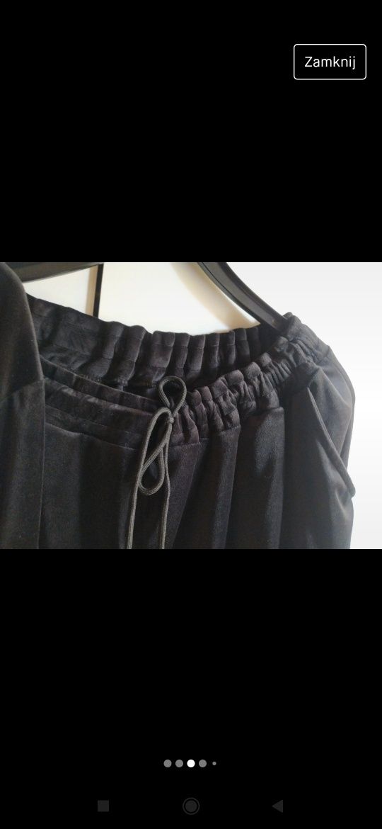Dresy welur PLUS SIZE komplet