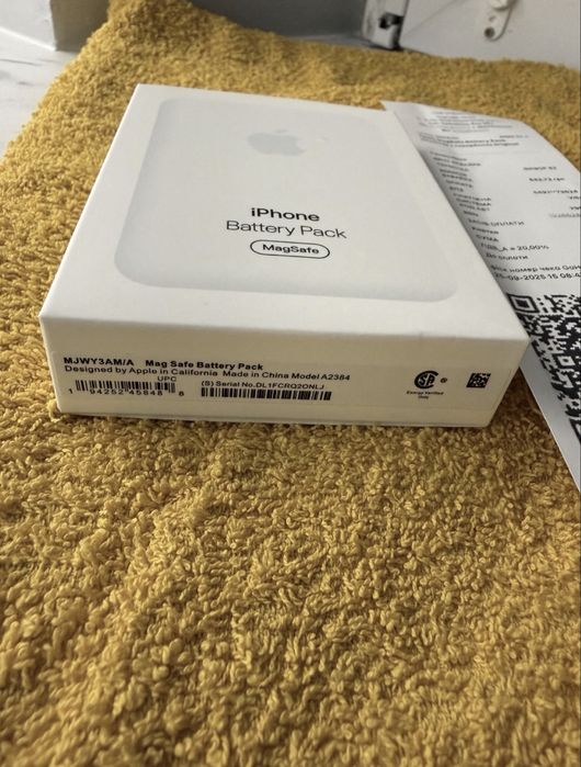 Magsafe power bank Apple зарядка повер банк магнитная беспроводная ори