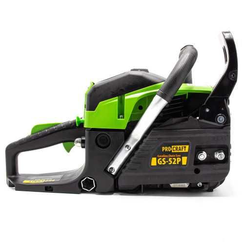 Бензопила Procraft GS-52P Высокооборотистая (2 шины+2 цепи) ТОП ПРОДАЖ