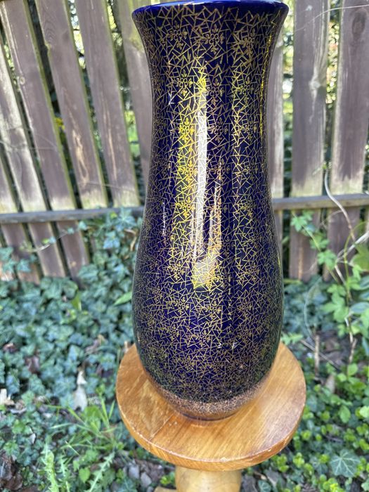 Pruszkow kobalt wazon gigant