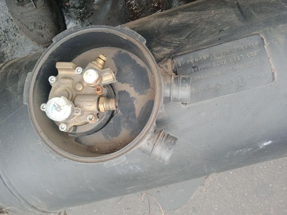 Газовый балон с мульти клапаном