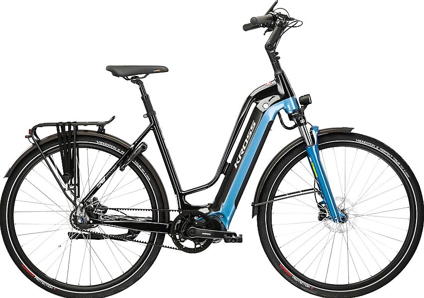 Rower elektryczny damski Kross Sentio Hybrid 7.0 na pasku 100% gotowy