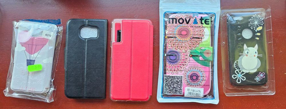 Etui Samsung A310 S7-EDGE S7 A7 iPhone 6 - 5szt.