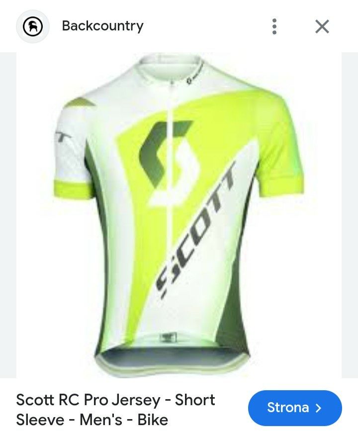 Scott RC Pro Jersey koszulka rowerowa jak nowa