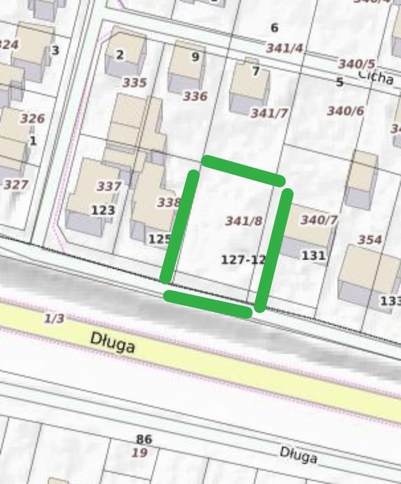 Działka Budowlana Zgierz Długa (blisko Łodzi)