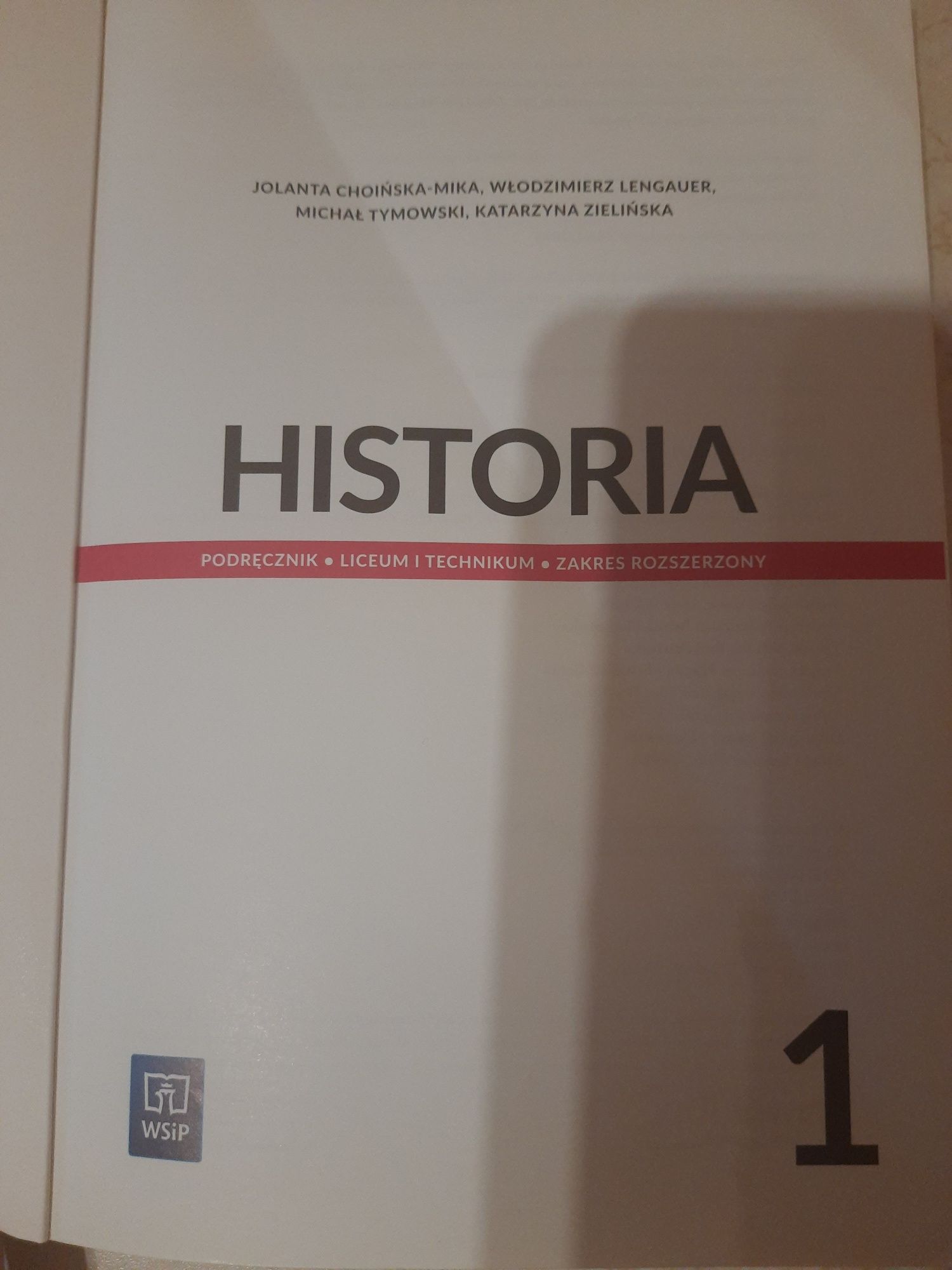 HISTORIA 1 podręcznik