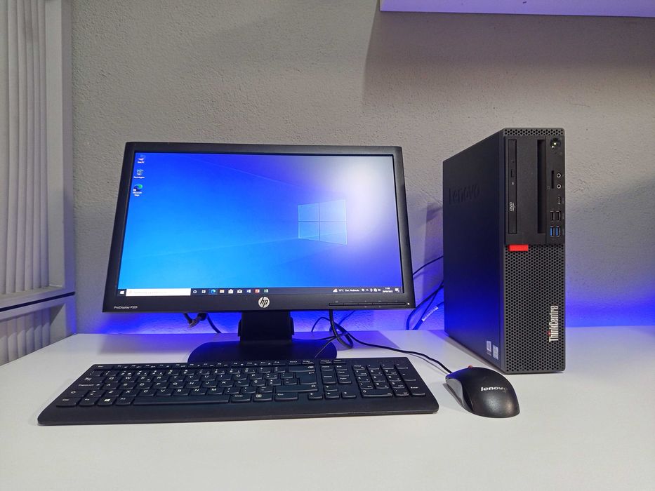 Lenovo Core i3 8100/Ram 16GB/SSD 250GB/+Monitor