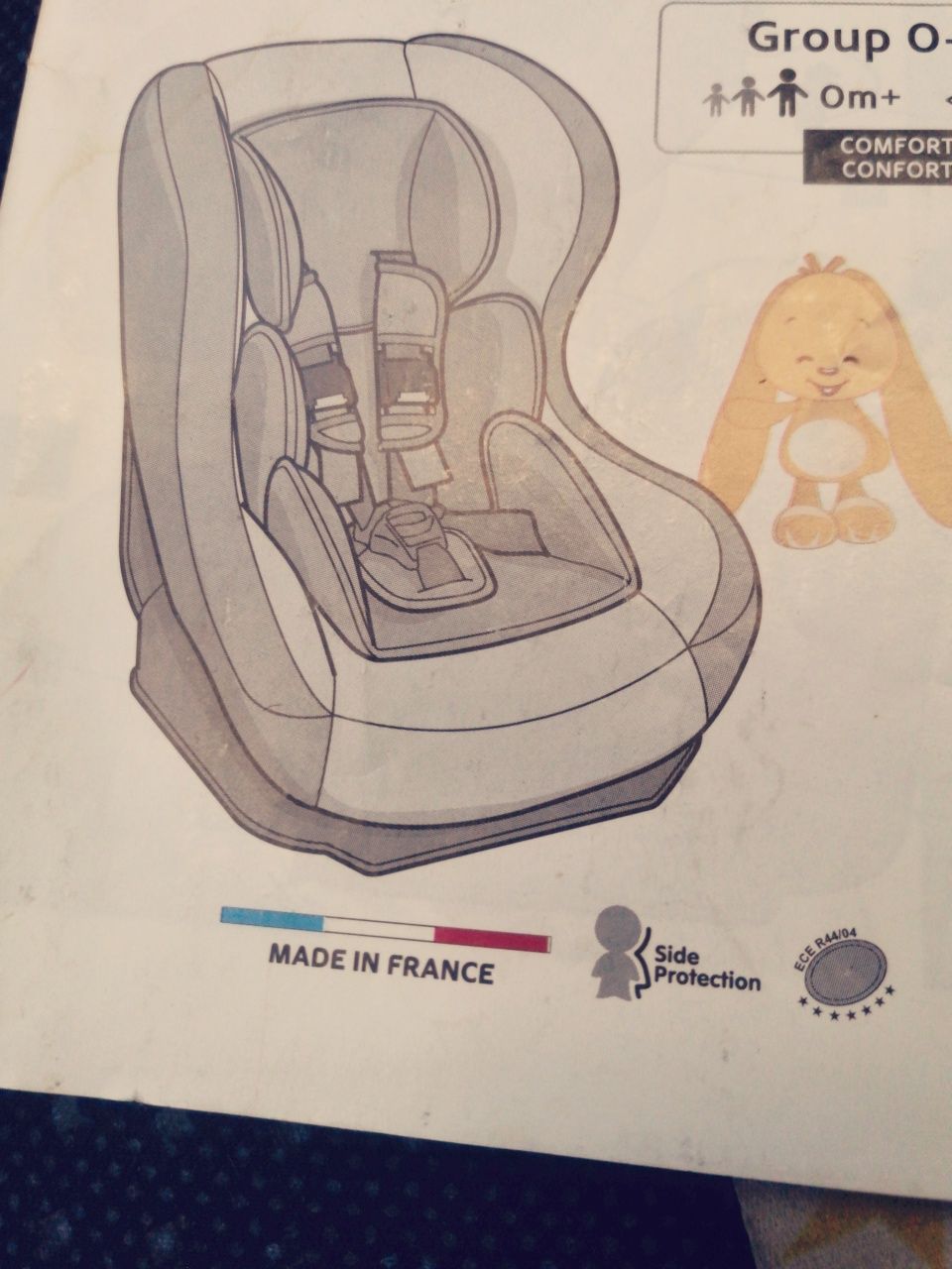 cadeira auto p bebe e criança até 25kg