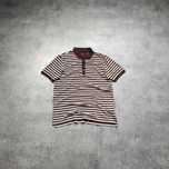 MĘSKA Koszulka Polo Elegancka Bawełna PREMIUM Paski Logo Hugo Boss