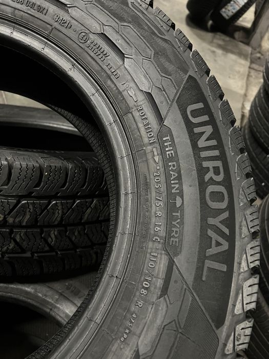 Шини Зимові 205х75хR16c UNIROYAL Snow Max 3 / 2шт / 8.4мм Залишок  21р