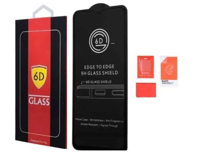 Szkło hartowane 6D Full Glass Samsung A71 black