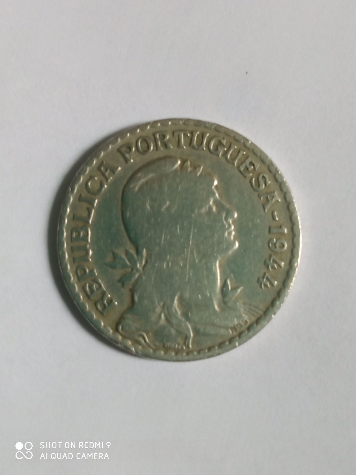 1 escudo - 1944 - República Portuguesa